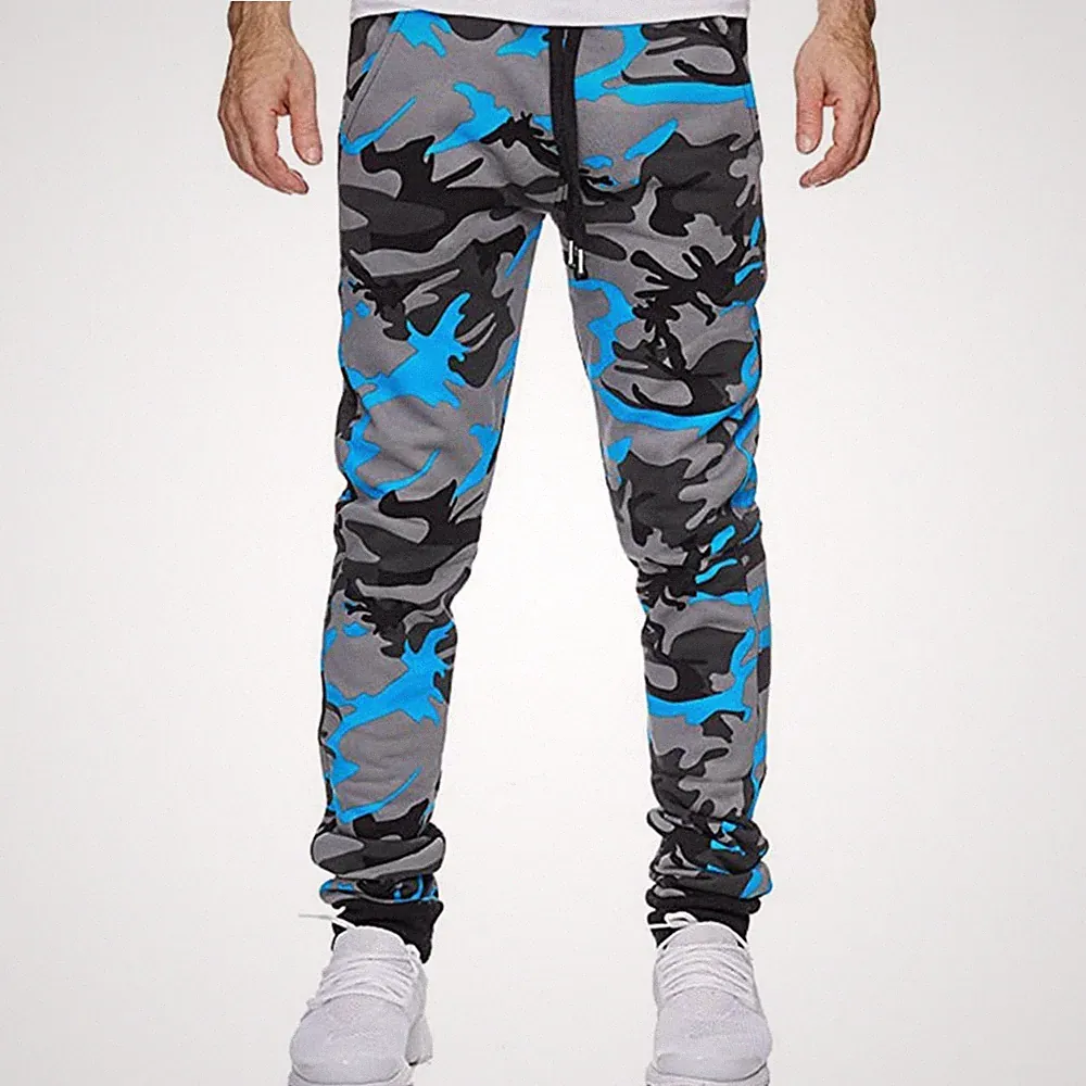 Jogginghose Camouflage Hose Daily Sporthose Gummizug