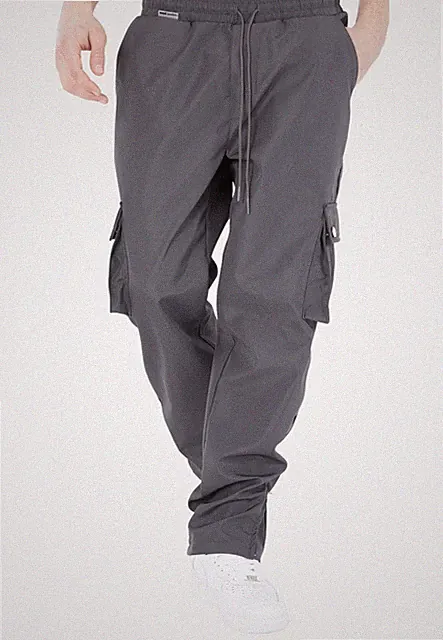 Jogginghose CargohoseTaschen Jogger seitlich zu öffnen OVersize Herrenhose
