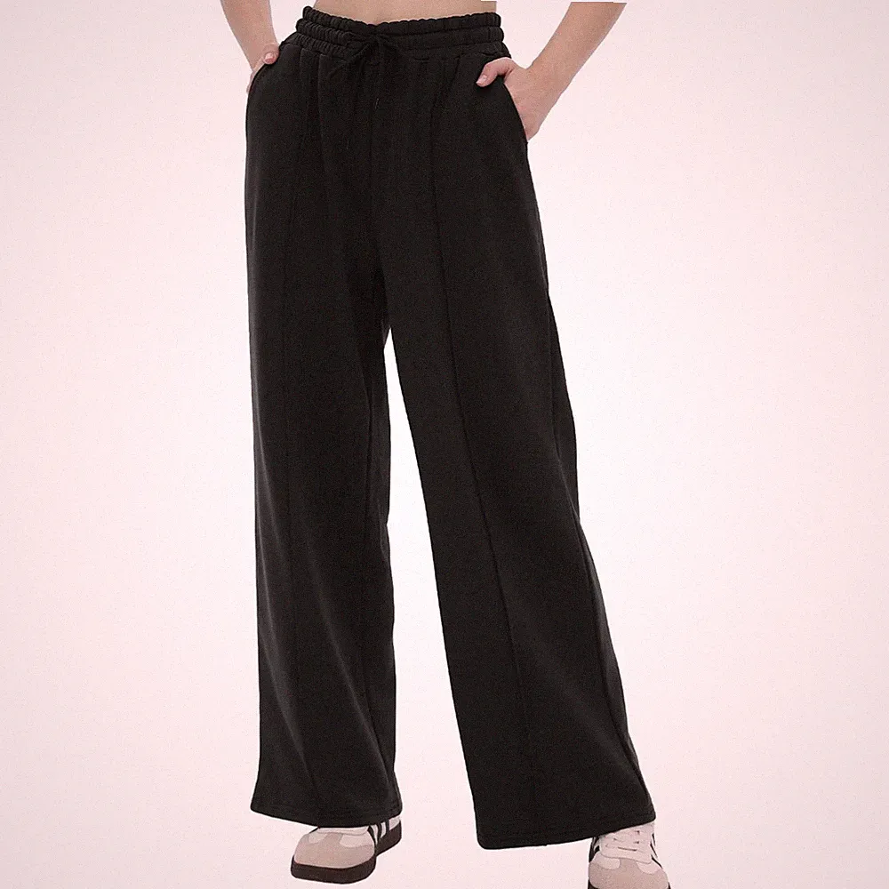 Jogginghose Damen Baggy Sporthose Freizeithose Weit Slim Fit Stoffhose