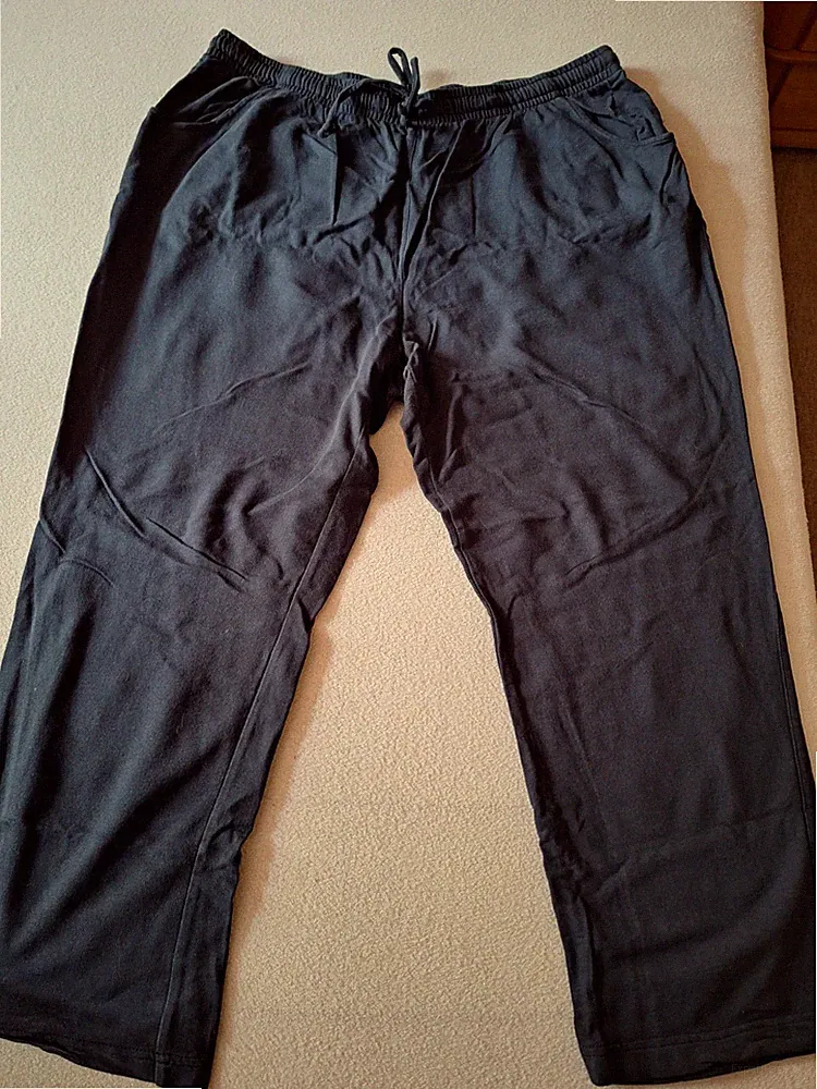 Jogginghose Damen Gr. 25, Blau, weiter Oberschenkel