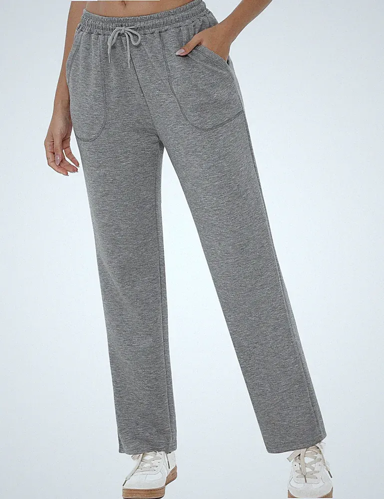 Jogginghose Damen Sporthose Lang Trainingshose Sweathose High Waist Sweatpant...