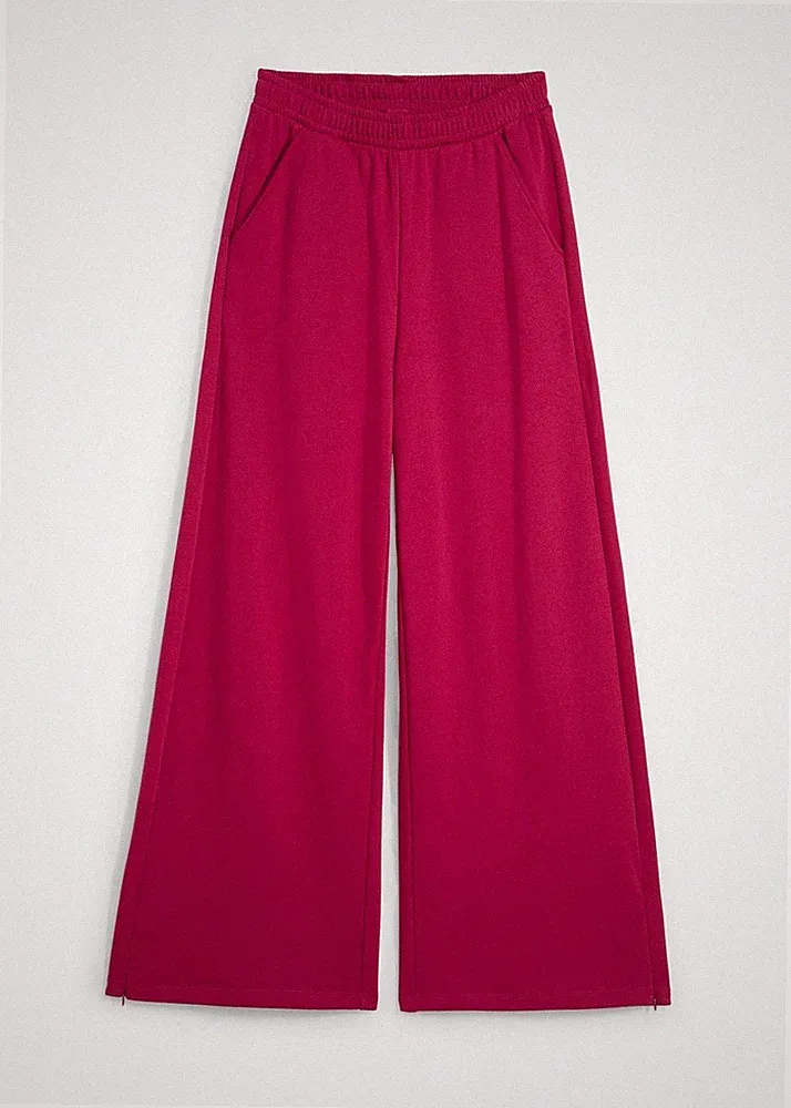 Jogginghose Gr. 36/38 Pink Damenhose Jogging-Hose Freizeit-Pants Neu*