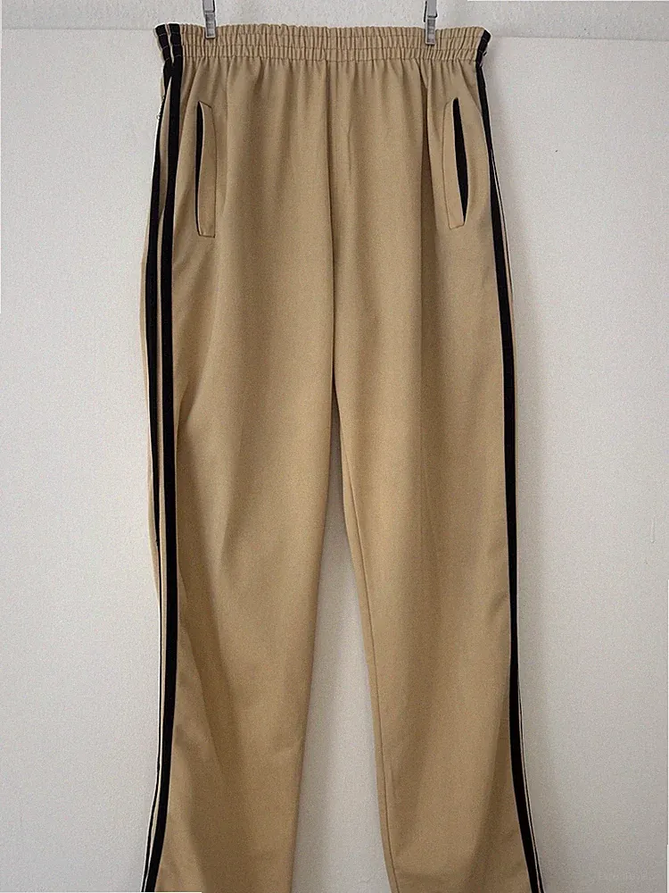 Jogginghose Gr. L Gold Gelb Schwarz Taschen Reissverschluss Damenhose hose