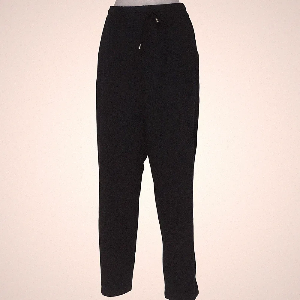 Jogginghose, Größe: 52, Schwarz, Baumwolle/Elasthan, Einfarbig, Damen #Gly