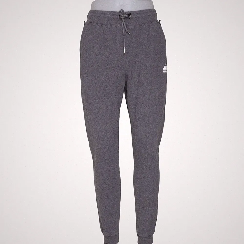 Jogginghose, Größe: M, Grau, Einfarbig, Herren #rX4