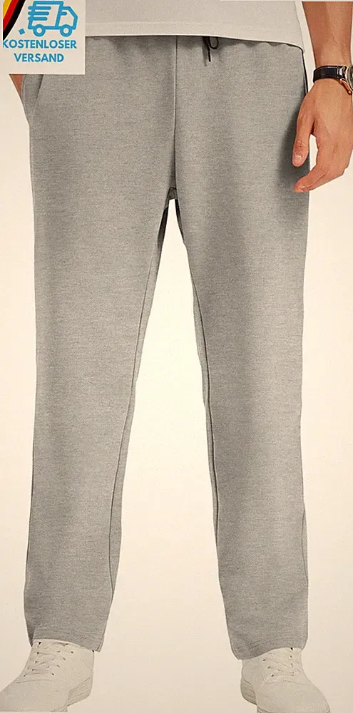 Jogginghose Herren Extra Lang 86-101cm Schrittlänge Baumwolle Sport