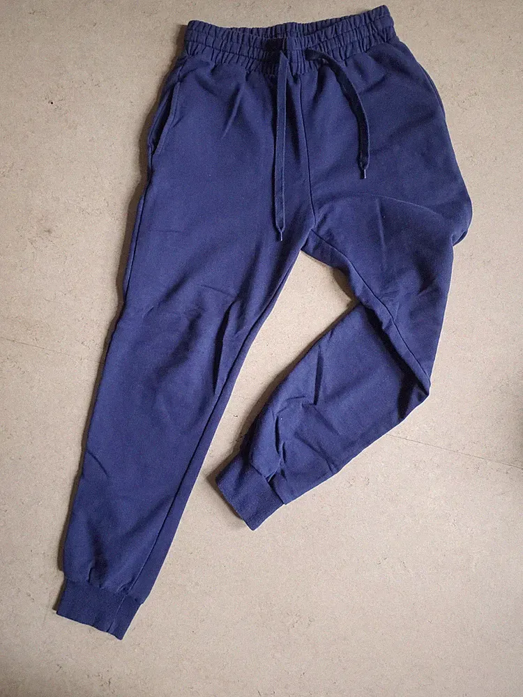 Jogginghose Herren M Dunkelblau Unisex 42 Freizeit 65% Baumwolle
