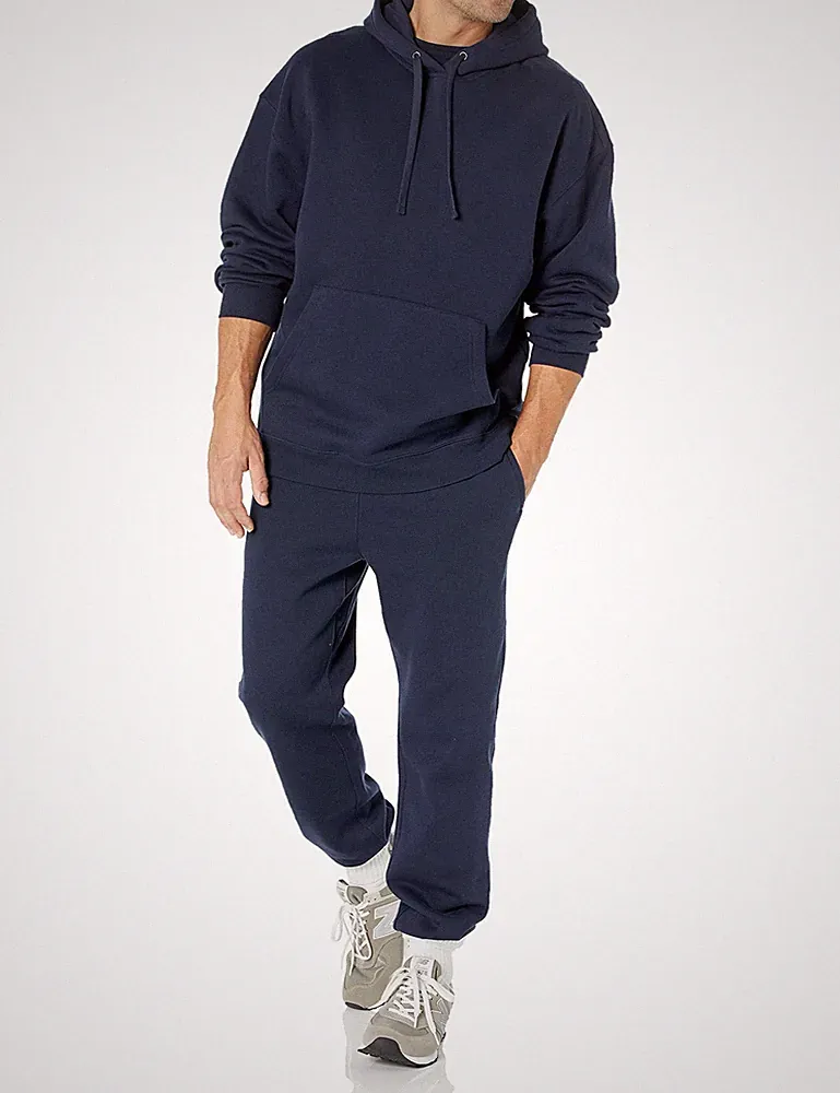 Jogginghose Herren Marineblau L, locker, Amazon Essentials, Big & Tall