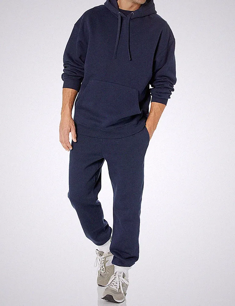 Jogginghose Herren Marineblau L, locker, Amazon Essentials, Big & Tall