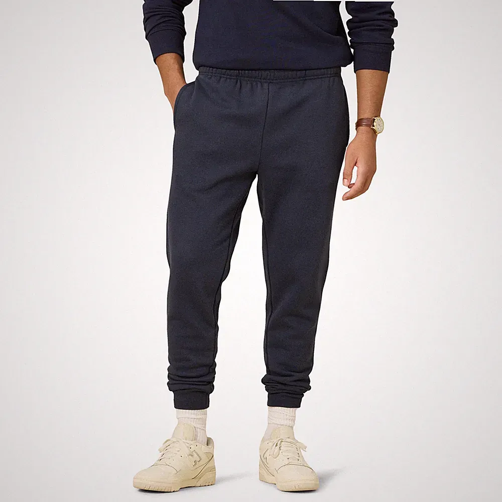 Jogginghose Herren S Marineblau Fleece Bequeme Passform Amazon Essentials
