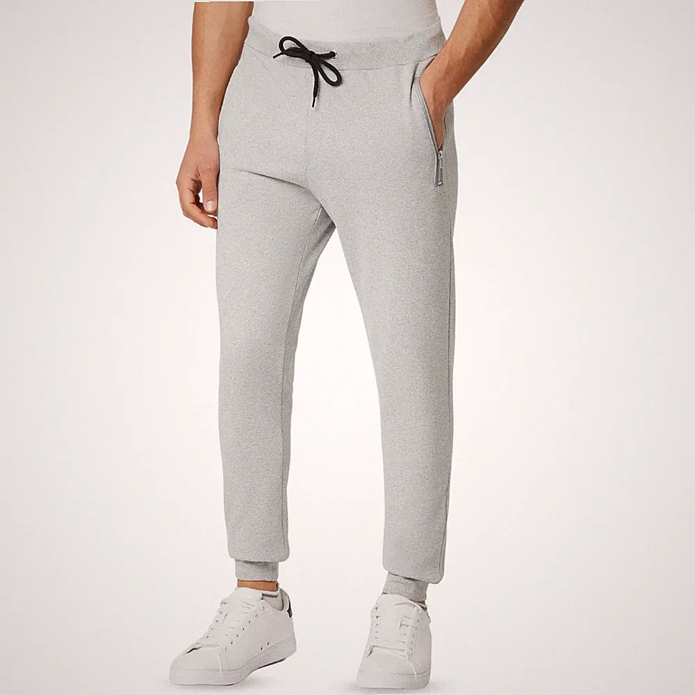 Jogginghose Herren Slim Fit Grau XXL EU FM London Sporthose Freizeit