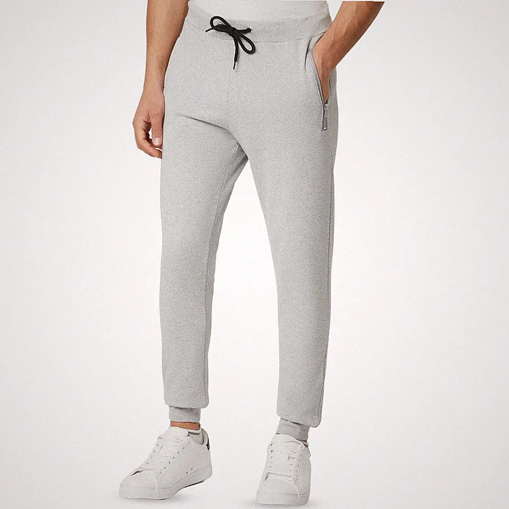 Jogginghose Herren Slim Fit Grau XXL EU FM London Sporthose Freizeit