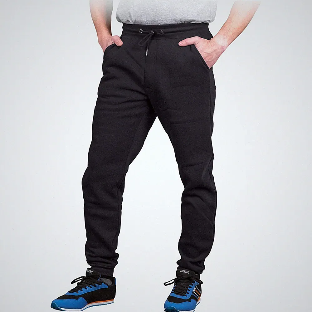 Jogginghose Herren Sporthose Trainingshose Hose Sweatpants Schwarz S-3XL