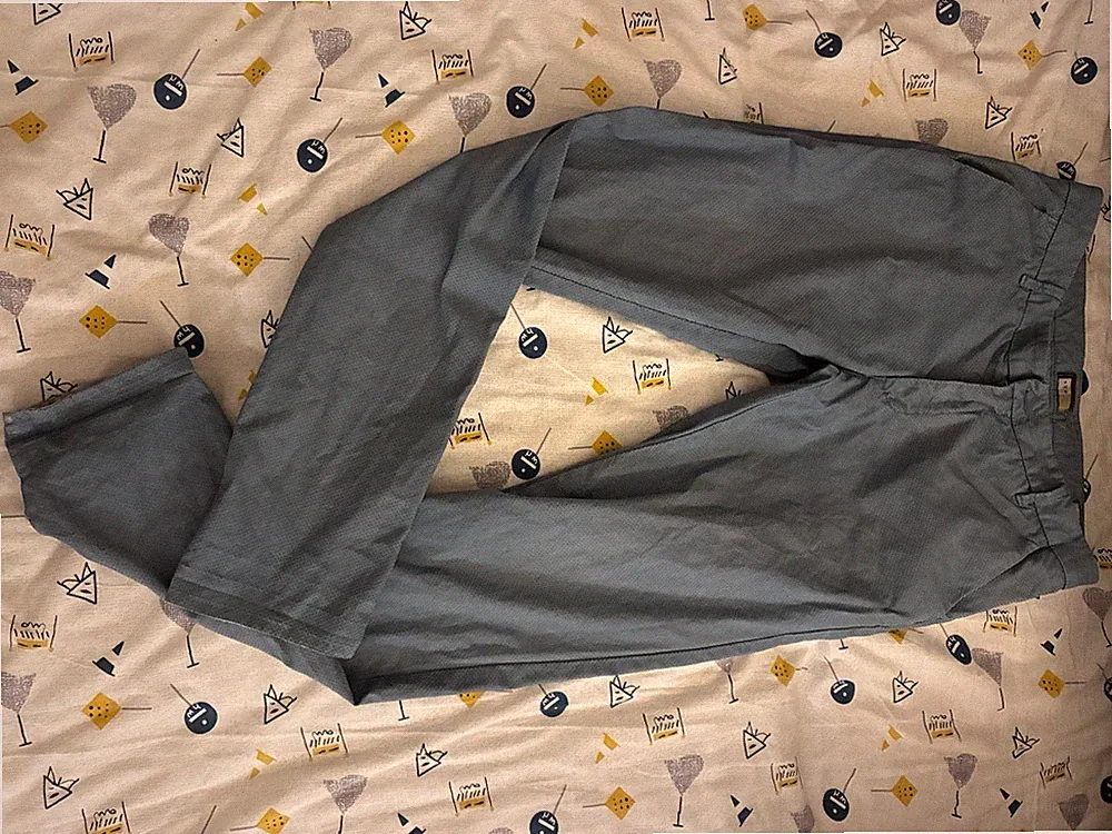 Reißverschluss Caprihose