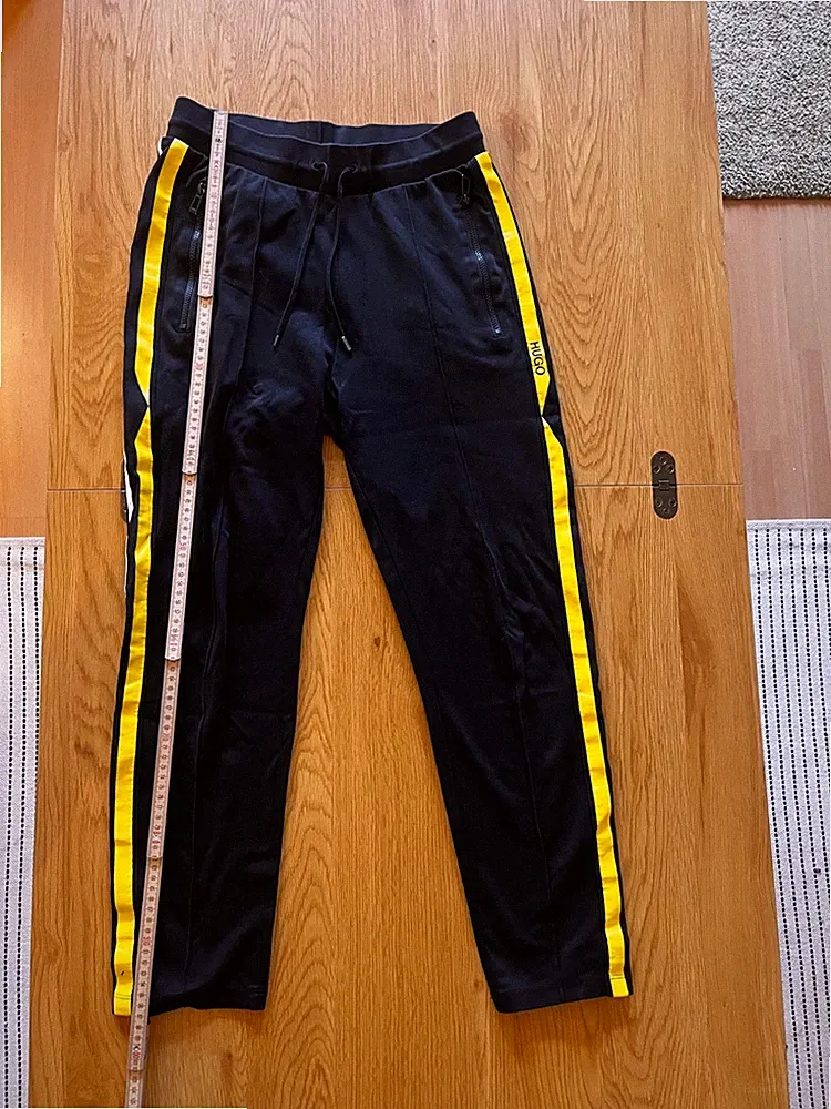 Jogginghose Hugo Boss Red Label Gelb Weiß Gesteift Herren M