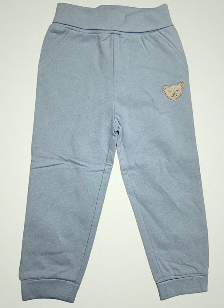 Jogginghose Jogger Pants Steiff hellblau Größe 86 UVP: 29,95 €