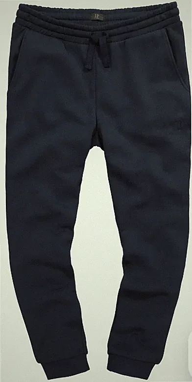 Jogginghose, Navy Blue, 3 Taschen, JP1880, L, Elastikbund