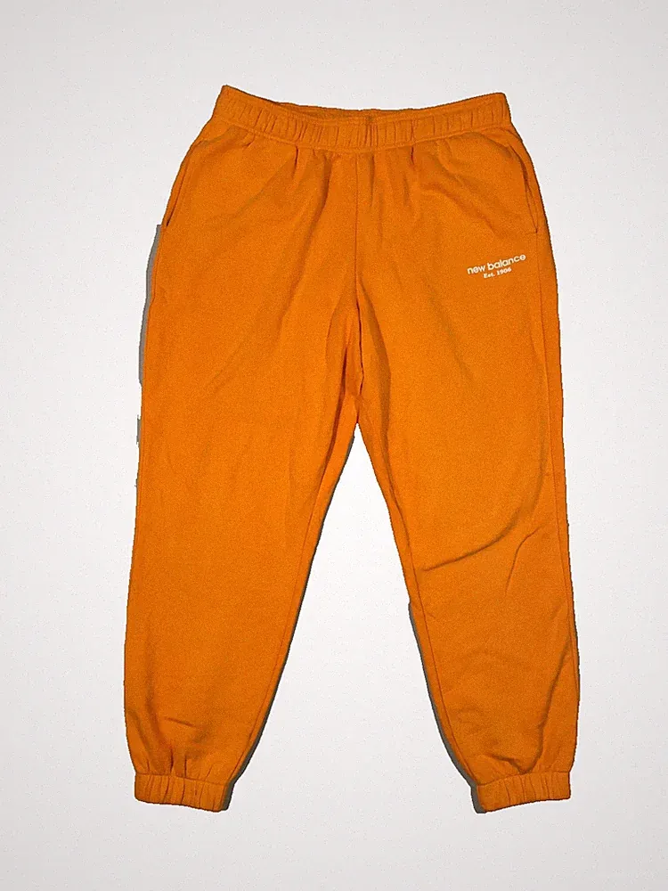 Jogginghose New Balance; Gr. 2XL; Orange; Gut