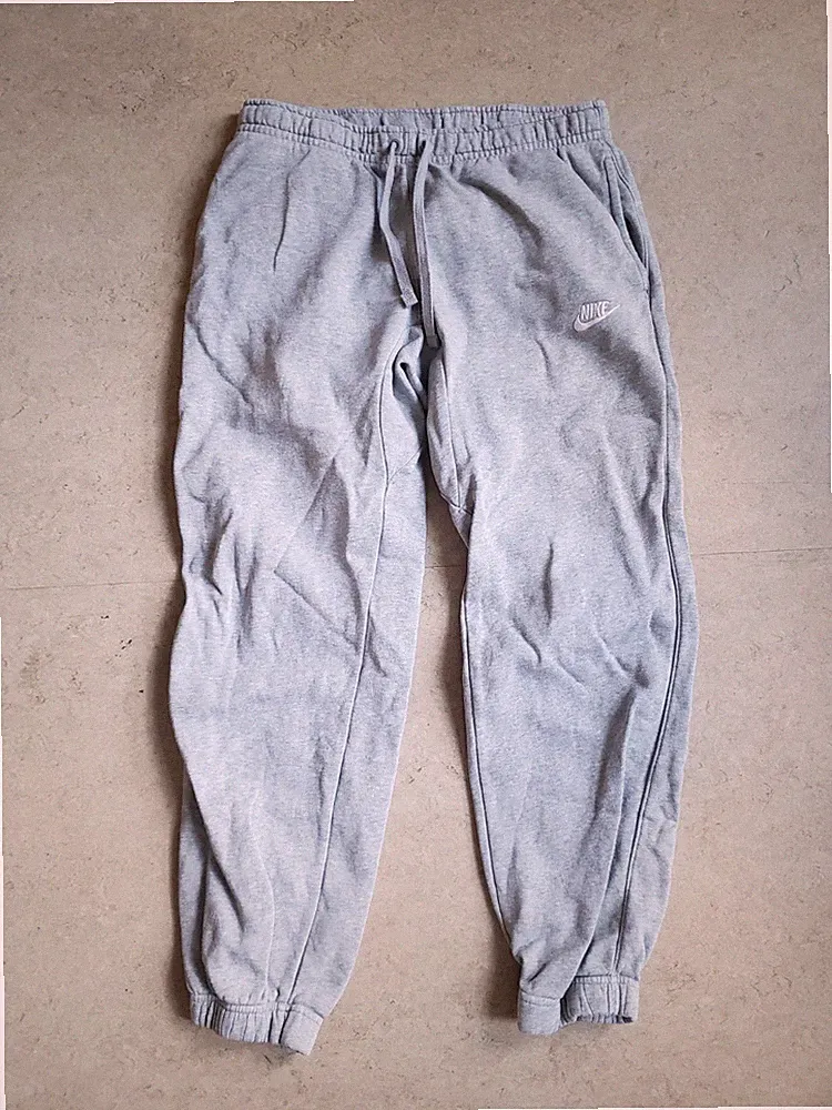 Jogginghose Nike Hellgrau Damen M L 42 44 Baumwolle Freizeit Unisex Herren