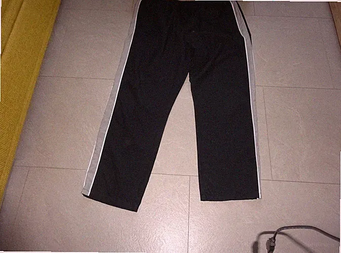 Jogginghose, schwarz grau, Gr. 58, Herren
