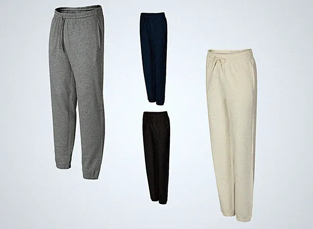 Jogginghose Sport Freizeit Hochwertig Unisex Hose Sporthose 280g/m² Yoga XS-3XL