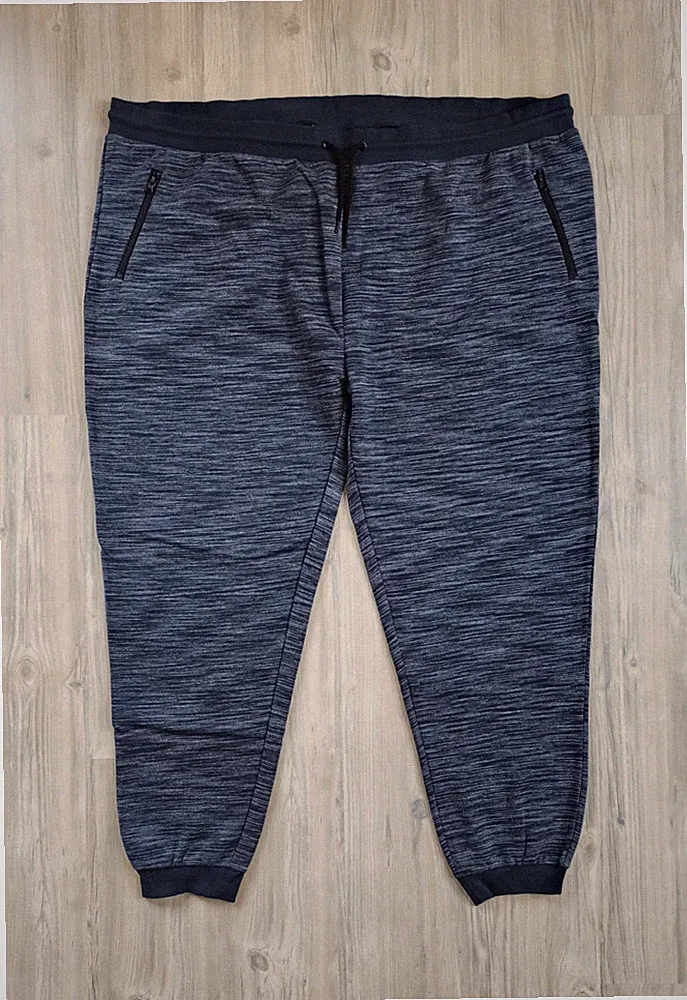 Jogginghose Sporthose Sweathose Freizeithose blau Melange Größe: 6XL NEU