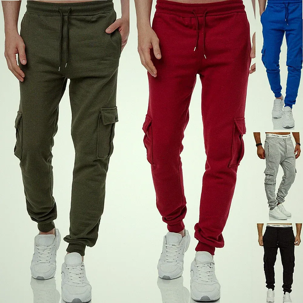 Jogginghose Sporthose Trainingshose Freizeit NEU CARGO JOGGER Basic NEU.Herren