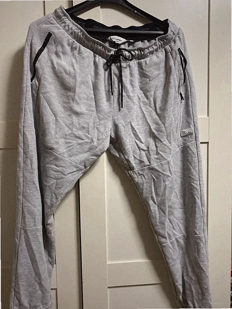 Jogginghose Sporthosen Slim Fit Größe L H&M Grau Herrenhose