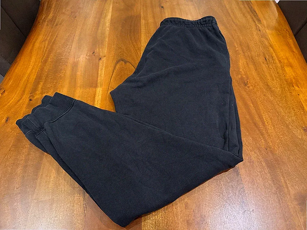 Jogginghose Turnhose Hose Gr.M von Nike für Herren Schwarz