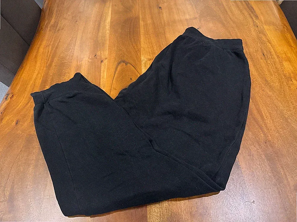 Jogginghose Turnhose Hose Slim Fit Gr. XL von Domyos für Herren Schwarz