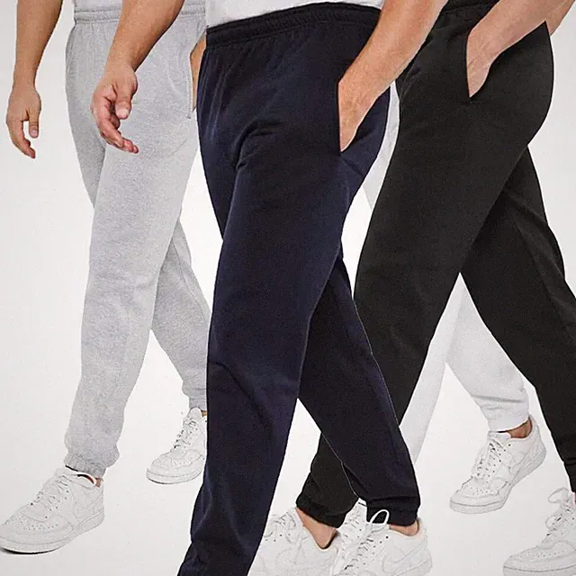 Jogginghose Unisex Workwear Dicke Fleece Jog Pant Poly Baumwolle Hose