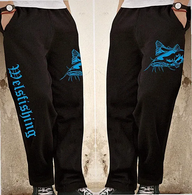 Jogginghose Welsangeln Anglerhose Angelhose Wels Angler Angeln Sporthose Köder