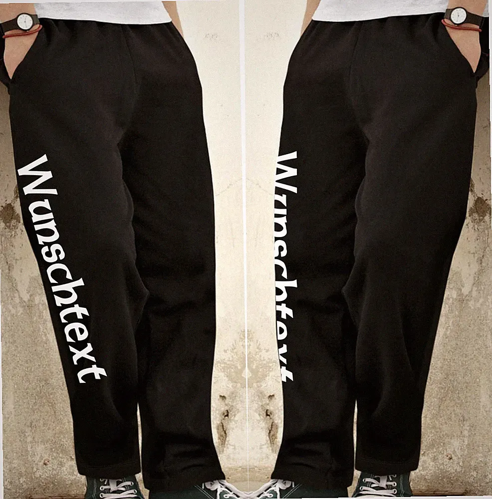 Jogginghosen Hosen Freizeithose Jogginghosen Wunschnamen Wunschtext Anglerhose 8