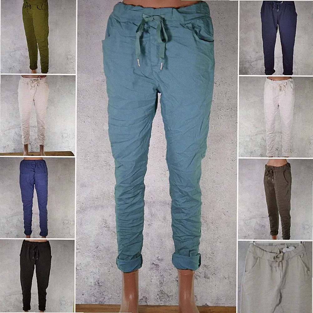 ♥️ Joggpants Italy 42 bis 46 Jogging Jogpants Hose Stretch Plus Big Size
