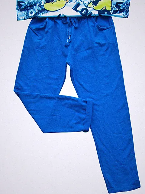 Jogpant Schlupfhose Sweathose Jogginghose Hose TASCHEN 38 40 42 44 royal blau