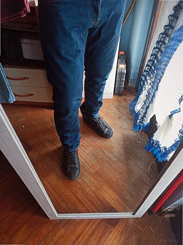 John Bull / Asos - 2er Set Baumwollhose blau und braun Gr. 46/ 47 (M)