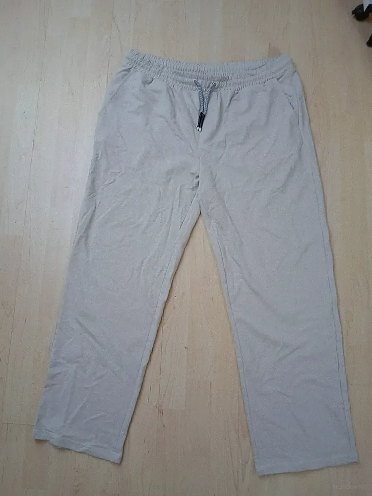 John Devin JXD Herren Jogginghose Sweatpants Beige/Grau Gr. XL Neu o. Etikett