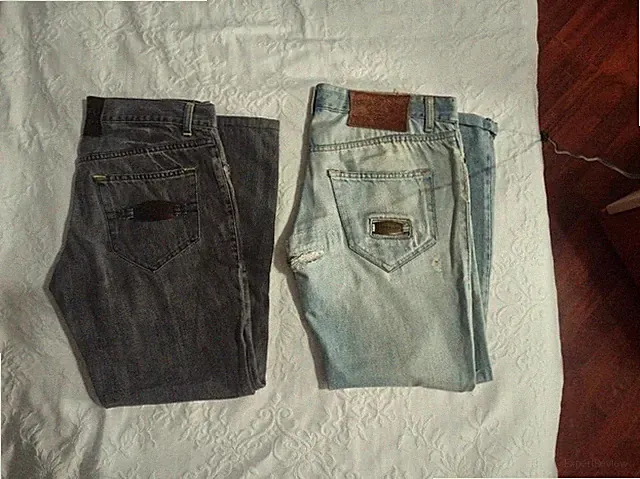 John Richmond - 2er Set Herren Jeans grau/blau Gr. 32 und 33 (Gr. 46 und 47)