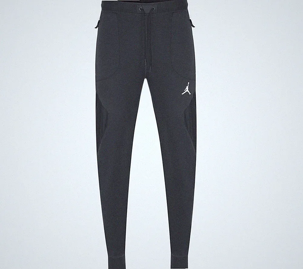 Jordan Dri-FIT Fleece Training Pant - Freizeit Jogging Sport Hose Grau DQ7890066