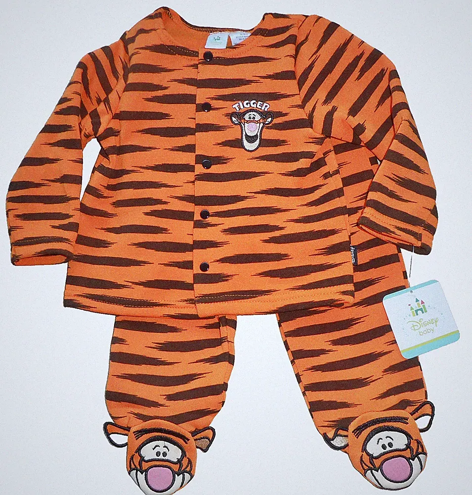 Jungen JOGGER Anzug Set 2tlg Outfit Fleece TIGGER von DISNEY 🧸 56/62 NEU