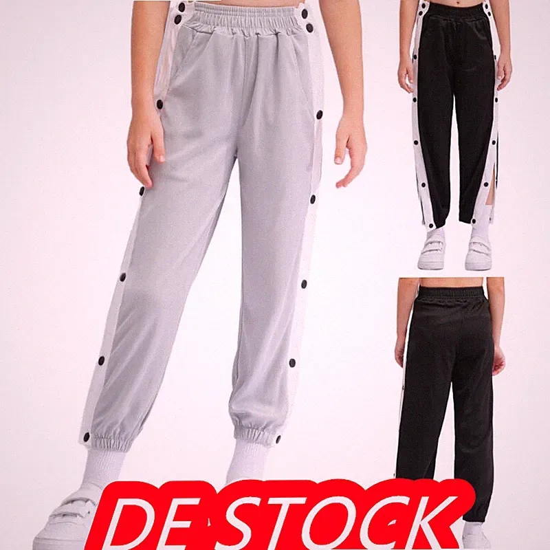 Jungen~Sport Hose Trainingshose mit seitlicher Knopfleiste Freizeit Jogginghose