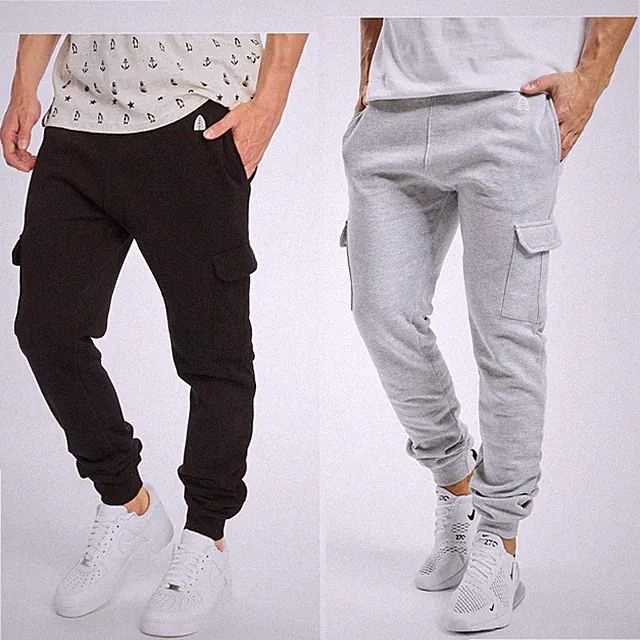 Just Rhyse Huaraz Sweat Pants Hose Jogginghose Cargo Style Taschen Logo Patch