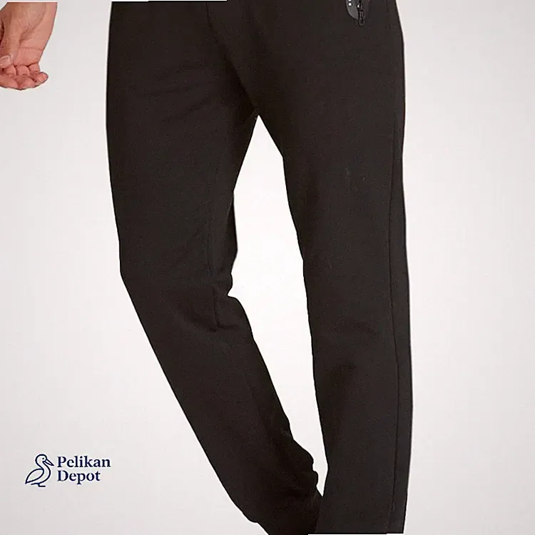 JustSun Herren Jogginghose Sporthose Baumwolle Reißverschlusstaschen