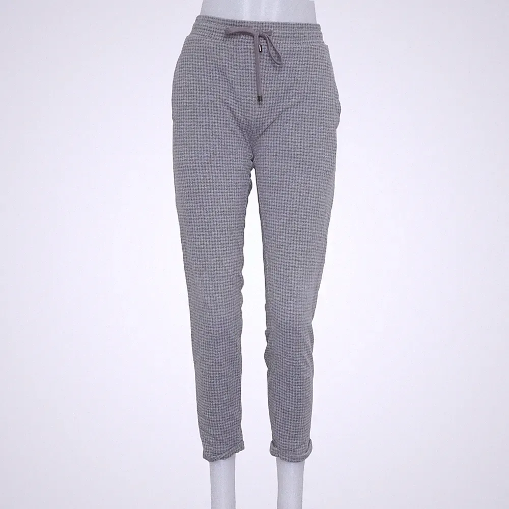 Juvia, Jogginghose, Größe: XS, Grau, Baumwolle/Polyester, Hahnentritt #CW5