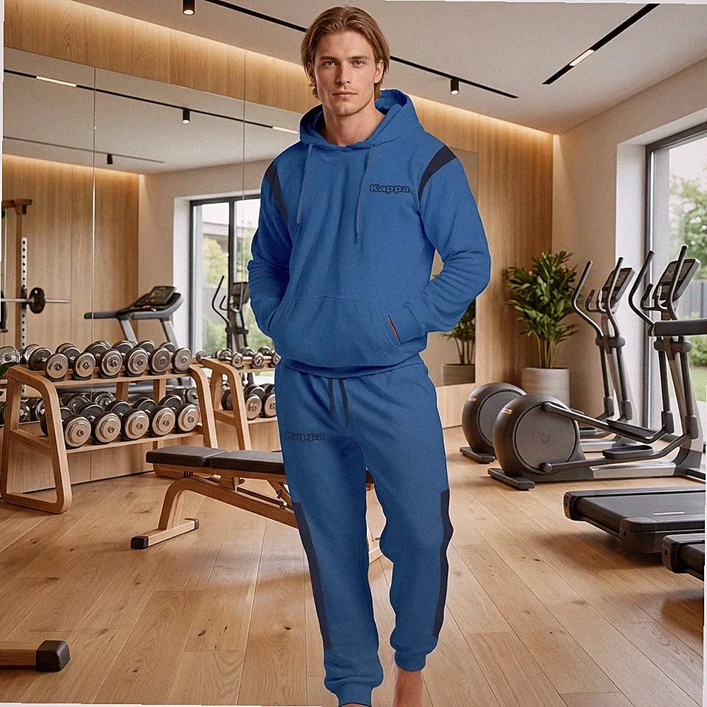 Kappa Herren Frühlings Jogginganzug Mit Kapuze KMS26151