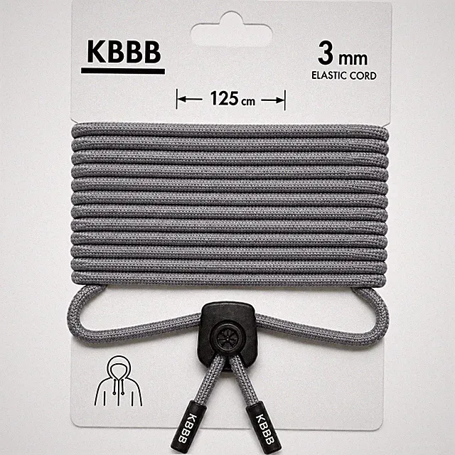 KBBB® Kordel für Kapuzenpullover Hoodie Sweatshirt Jogginghose 2mm 3mm 4mm