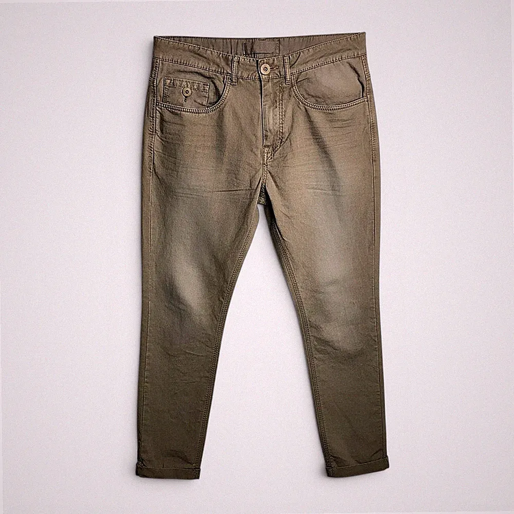 KHUJO Herren Jogginghose Modell: Bates Beige W32 L34