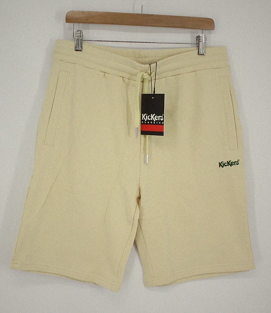 KICKERS CLASSICS HERREN JOGGINGHOSE LOGO BEIGE IB