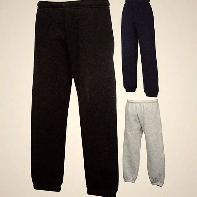 Kid Kinder Fruit of the Loom Premium Polyester Jog Jogging Sweat Pants Hose