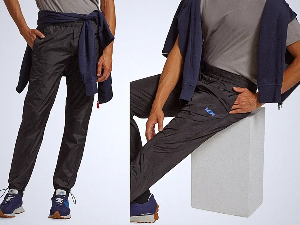 KITON KNT DC10 Nylon Tech Jogging-Pants Trousers Jogpants Jogging-Hose Jogger 48